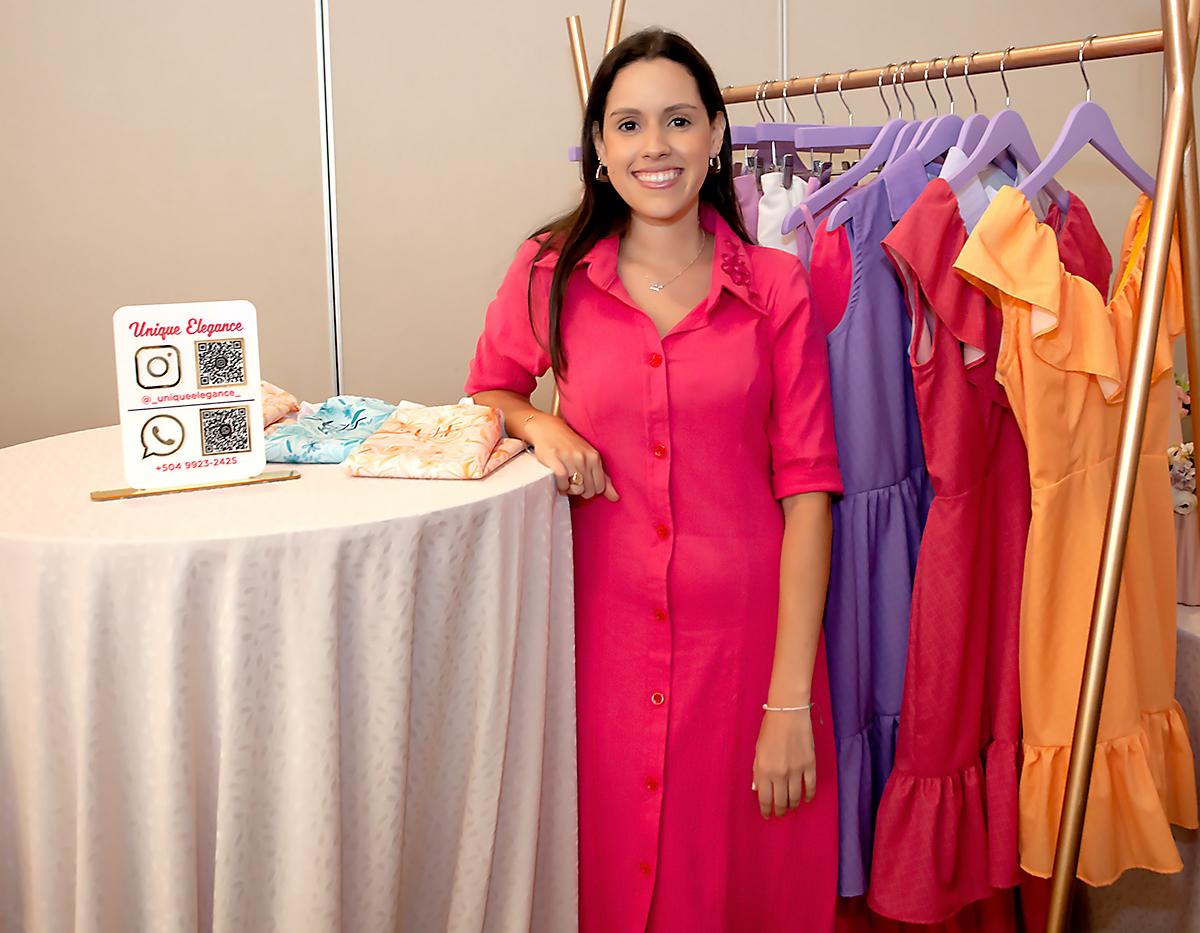Eugenia Delgado y su marca Unique Elegance.