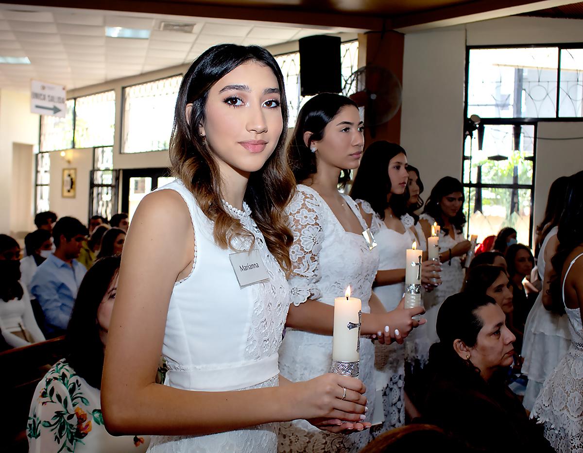 Marianna Torres, Adrianna Escoto y Mariana Tinoco.