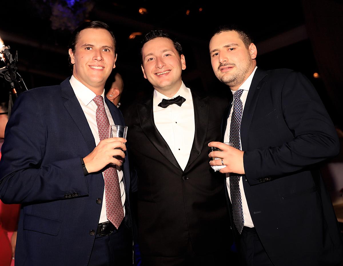Gabriel Mendez, Jaime Rosenthal, Enrique Kafie