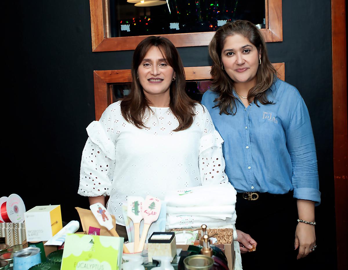 Alicia Bográn e Isabel Sabillón.