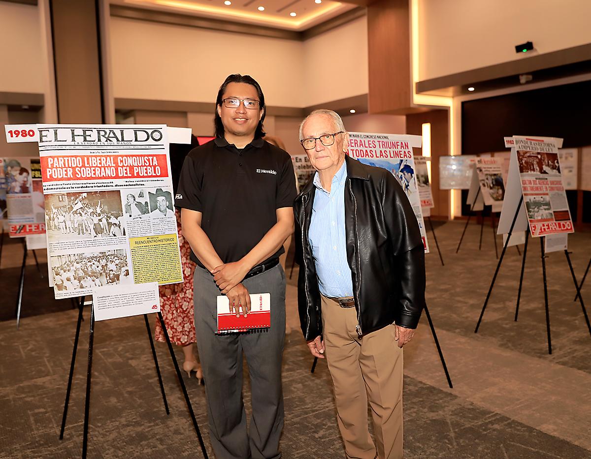 Euclides Valdés y René Pauck.