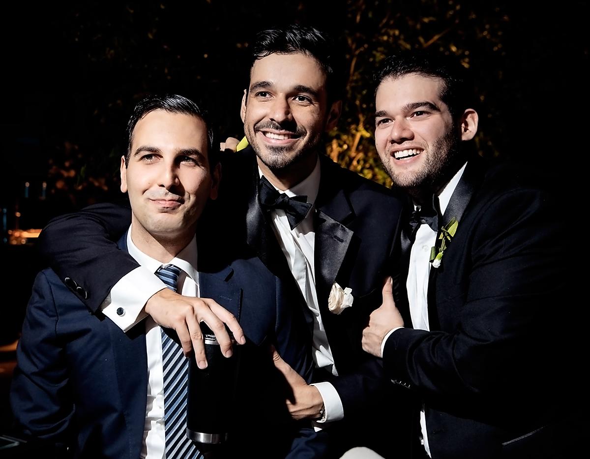 Miguel Kafati, Juan Carlos y Diego Melara
