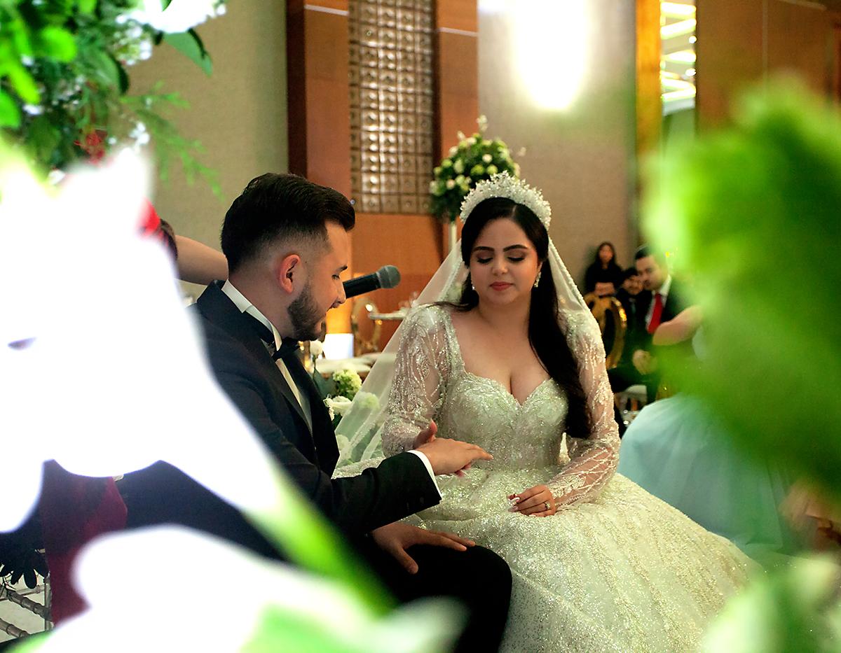Orkhan Yusubov y Andrea Carrillo.