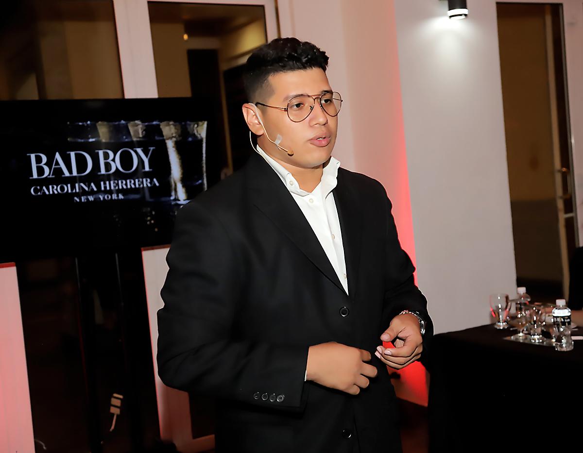 Dimitry Pavón, Representante de Spirits Limited, distribuidor de Nosotros Tequila