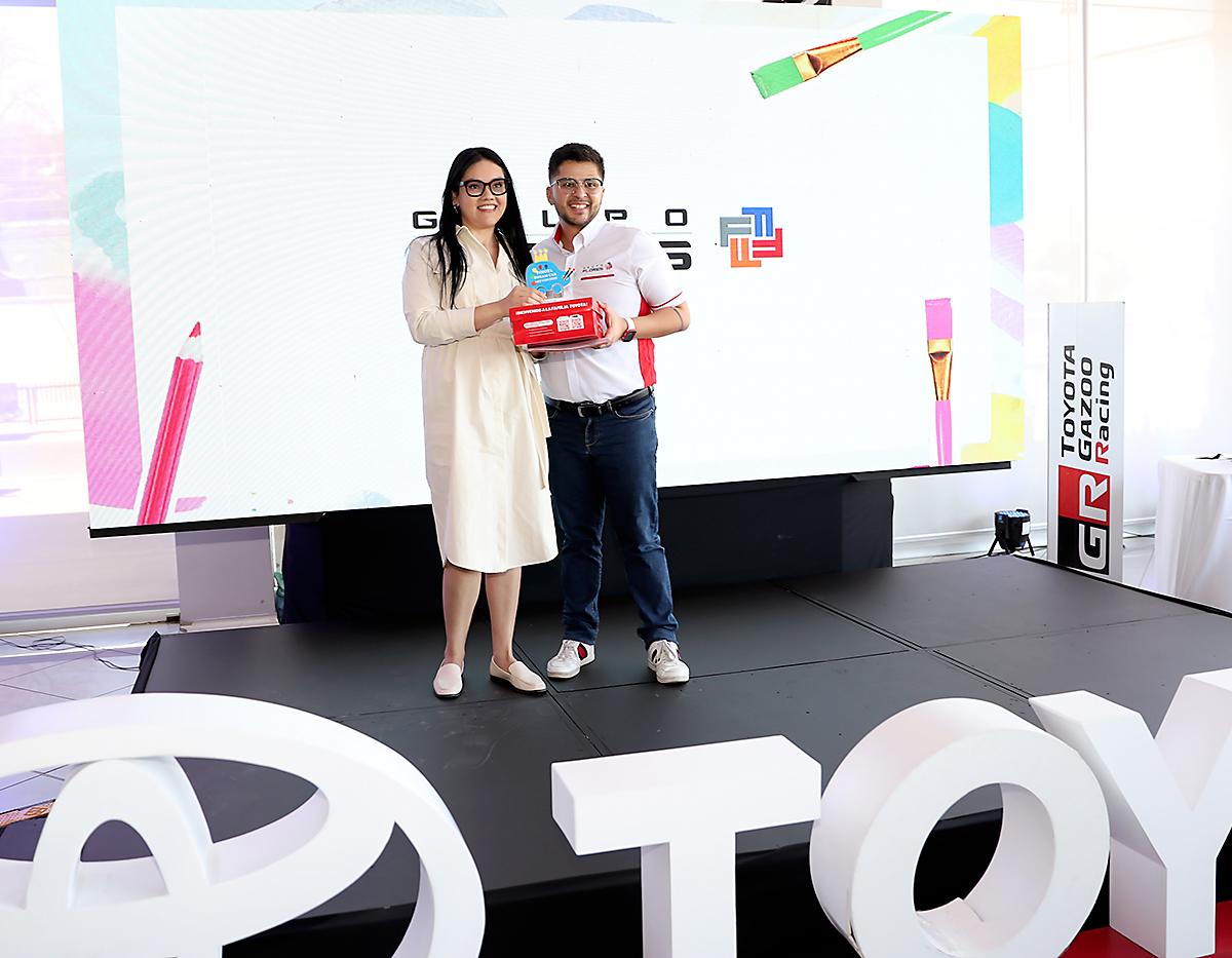 El concurso de arte “Toyota Dream Car” premia la imaginación futurista y el talento de la niñez hondureña