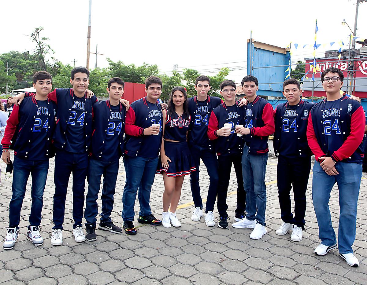 Diego Fonseca, Gabriel Ponce, Juan Flores, Eduardo Martorell, María Fajardo, Denis Perdomo, Tulio Brown, Diego Díaz, Bayron Sauceda y Onán Hernández.