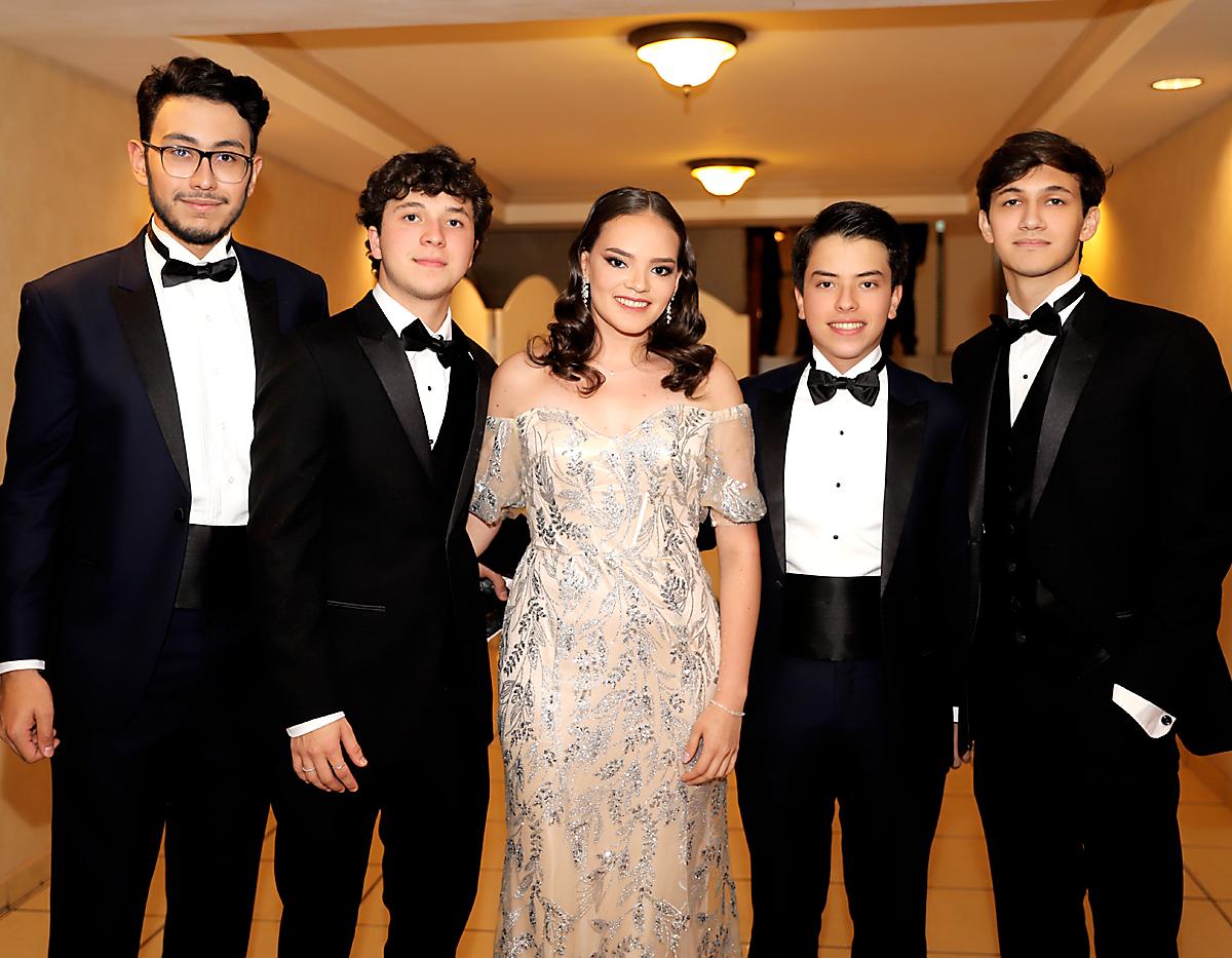 René Umaña, Marcelo Díaz, Vanessa Reyes, Juan Carlos Bustillo y Fernando Fortín
