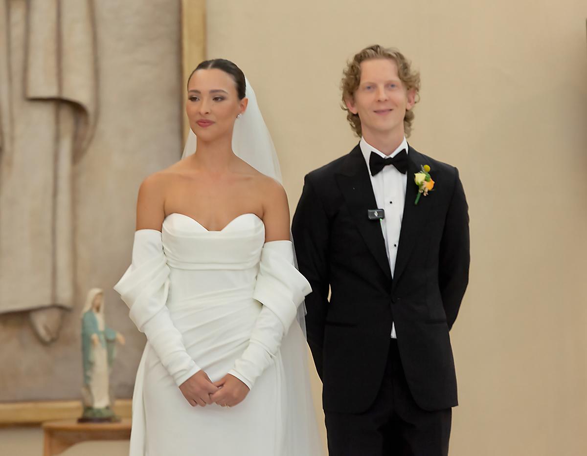 Así fue la boda religiosa de Gregory Hein y Beatriz Barletta