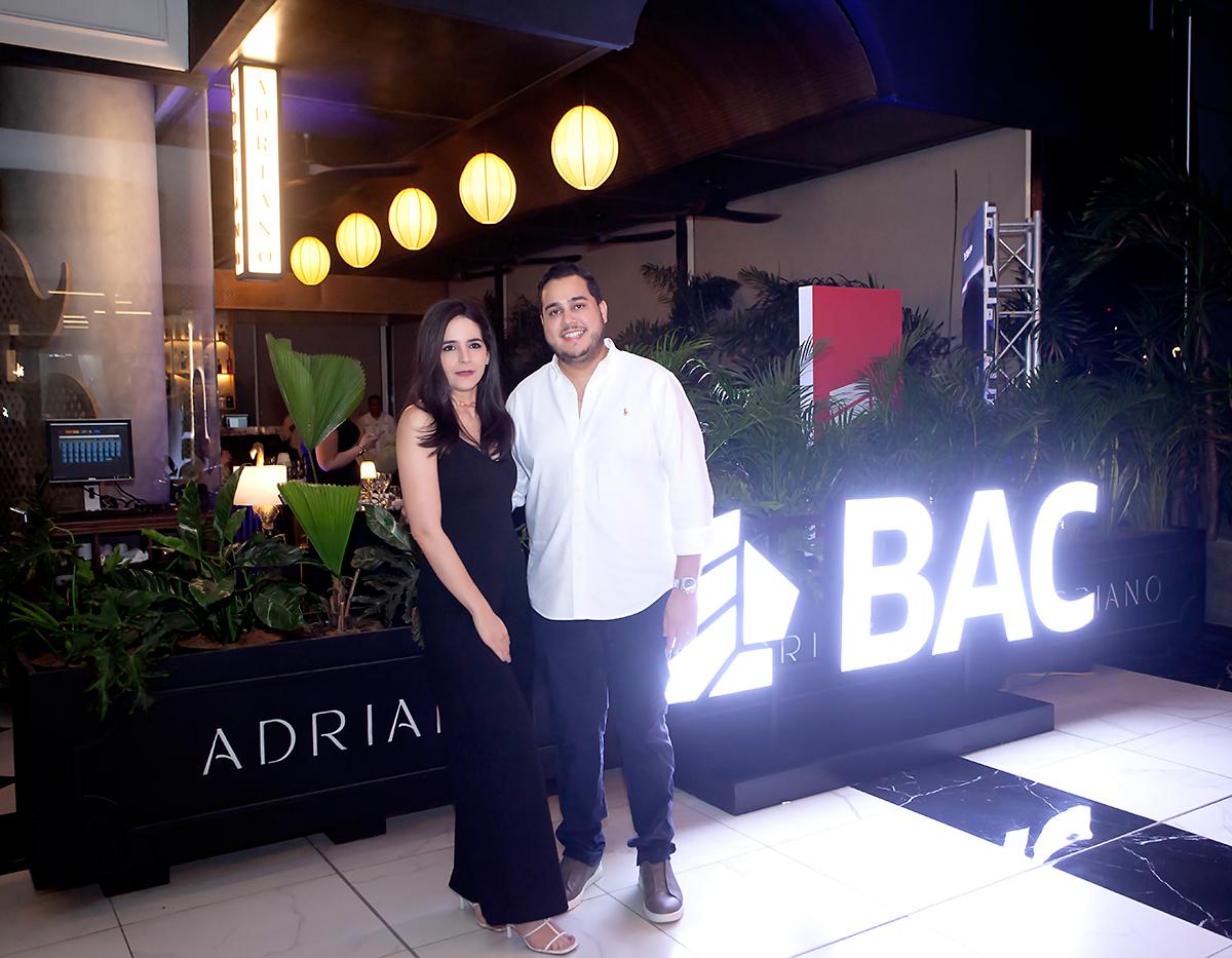 Alexandra Zgheibra y Ricardo Boadla.