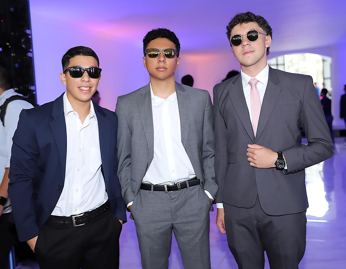 Eduardo Castro, Carlos Castillo y José Brizzio.