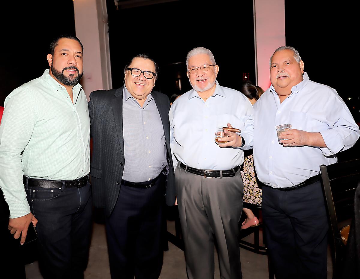 Orlando Cadalso, Arturo Corrales, Omar Casco y Mario Boquín. 