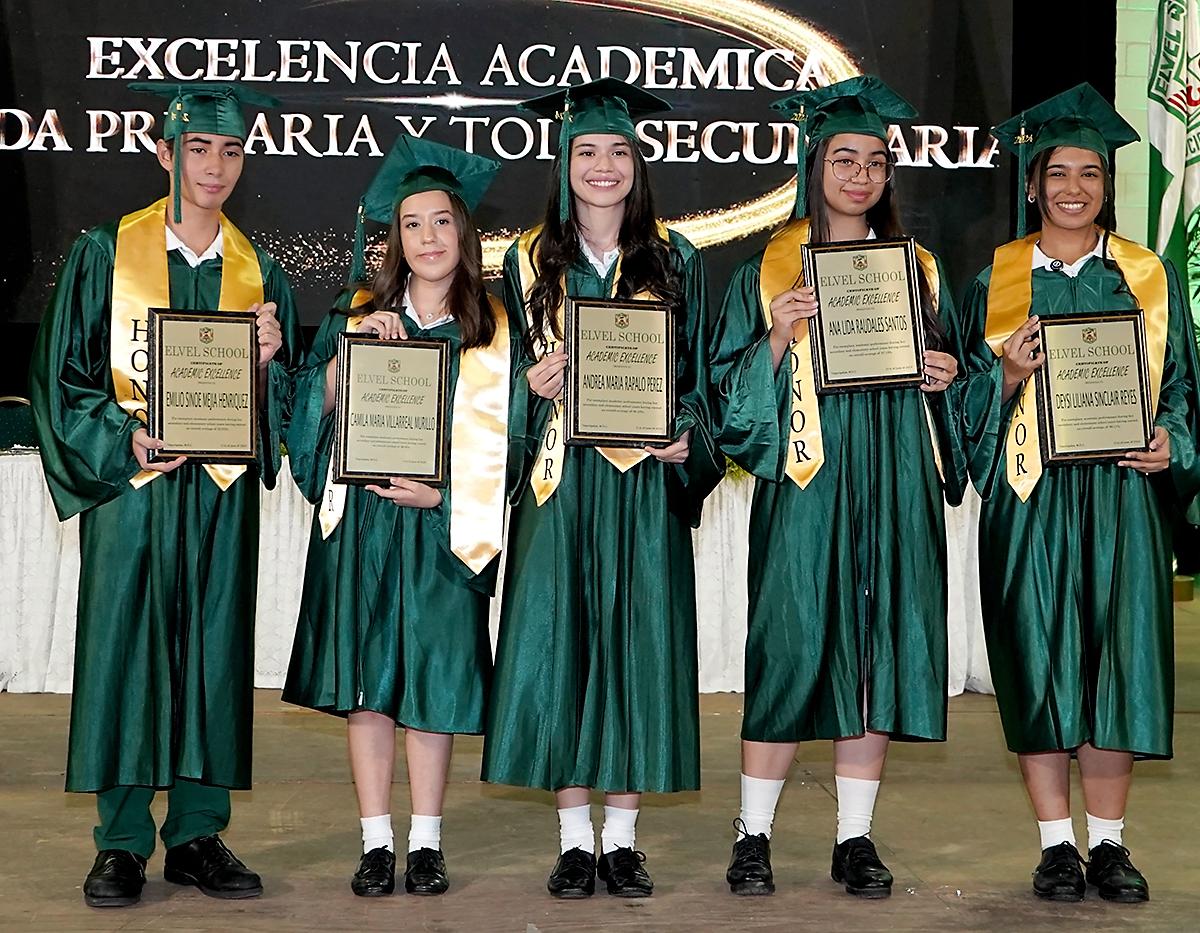 Graduación de los seniors 2024 de Elvel School
