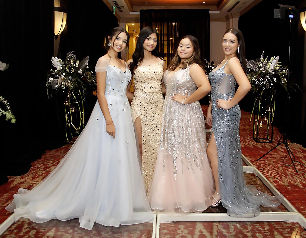 Ivanna Mendoza, Jimena Galvez, Ara Velásquez y Yohaly Rodas.