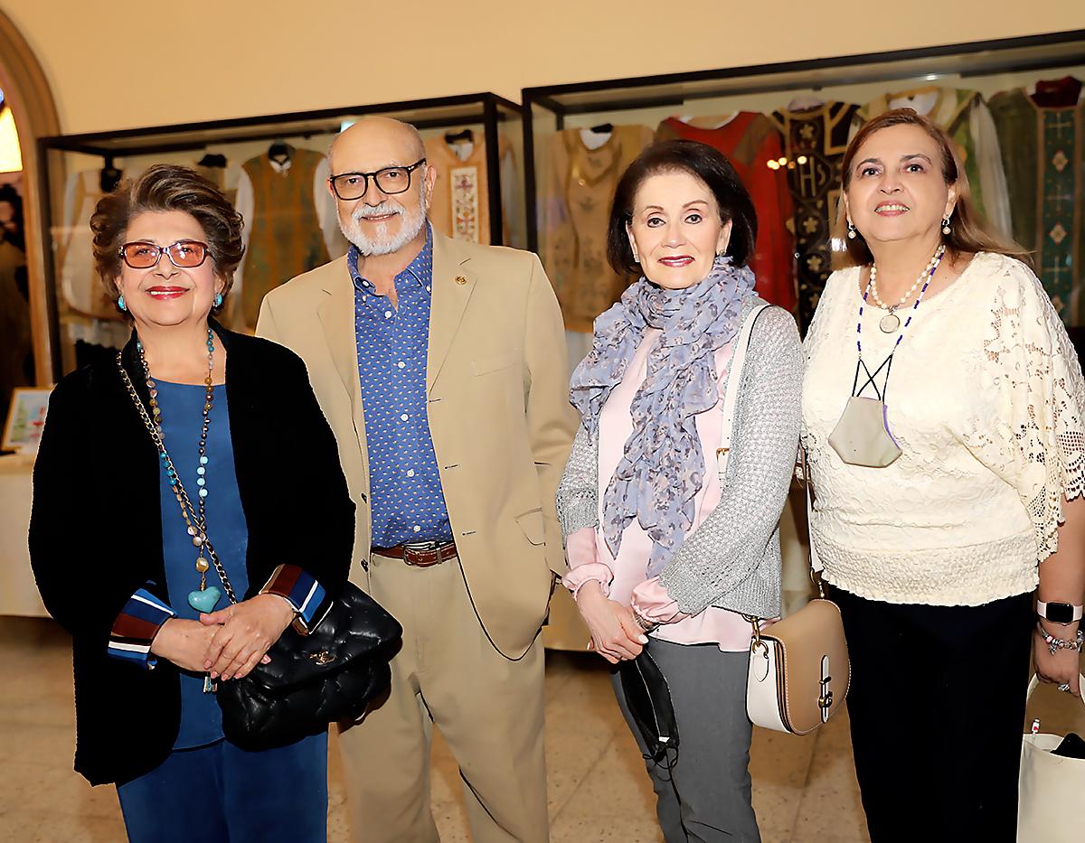 Victoria Atala, Rolando Ríos, Miriam Andrew y Doraydée Castellón de Ríos. 