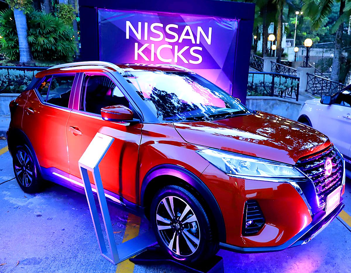 También fue exhibido el Nissan Kicks