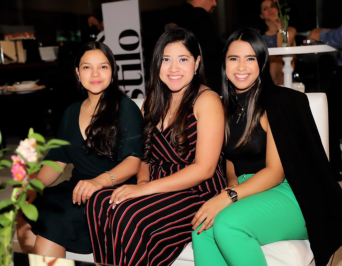 Ana lucia Gómez, Jessy Amador y Norma Farias