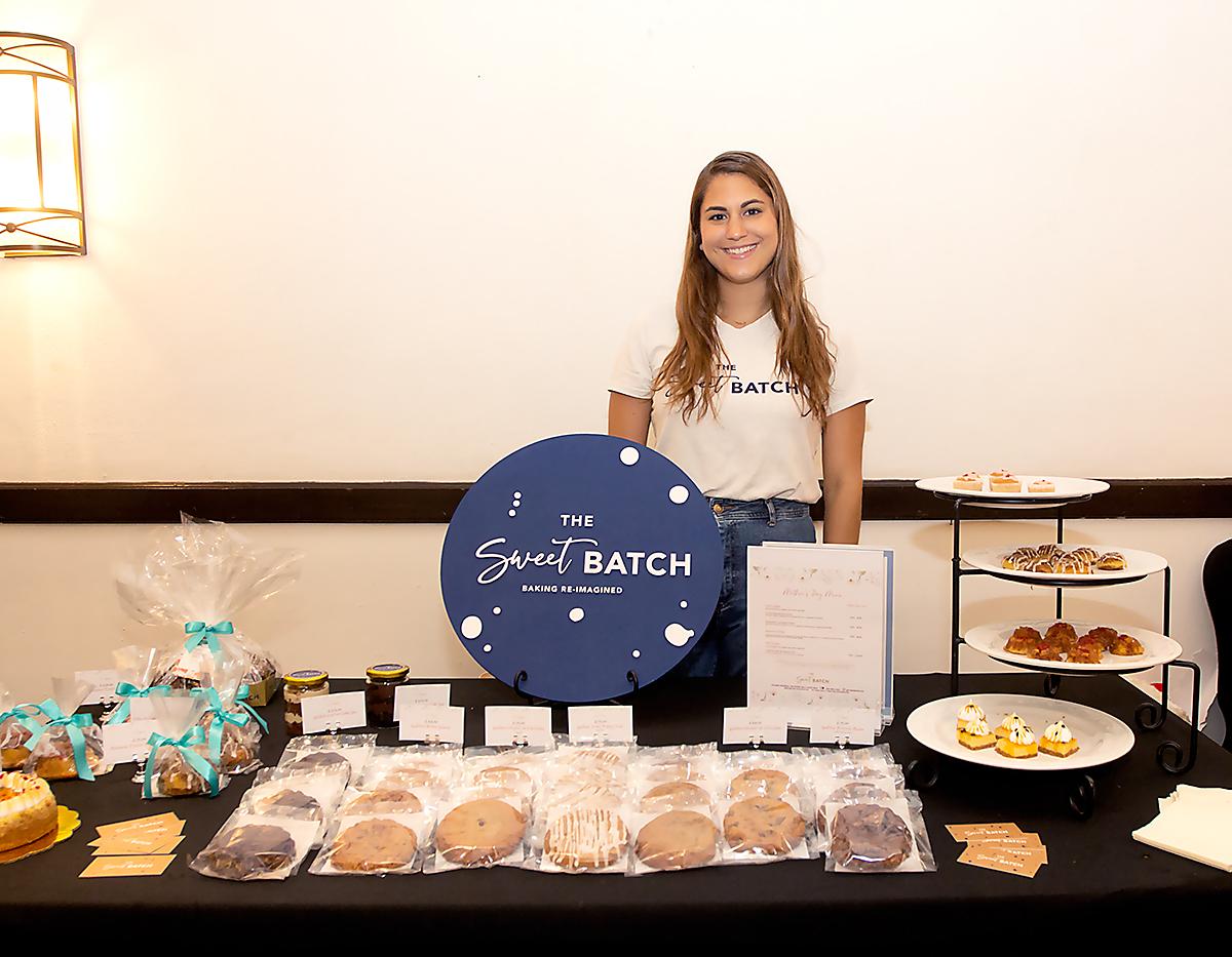 Marcela Andonie con su emprendimiento The Sweet Batch.