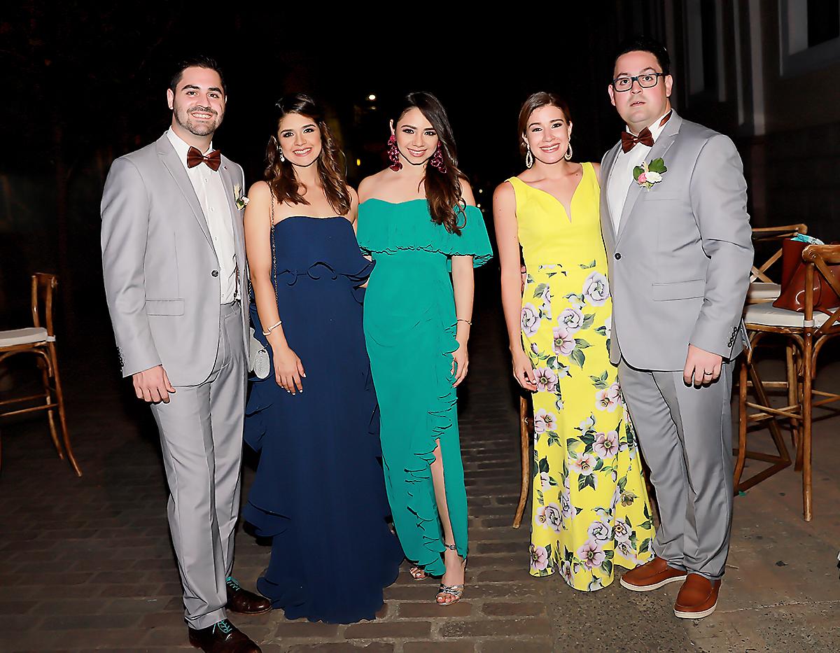 Jose Antonio y Sara Argeñal, Mariela Argeñal, Juan Diego y Alejandra Lacayo