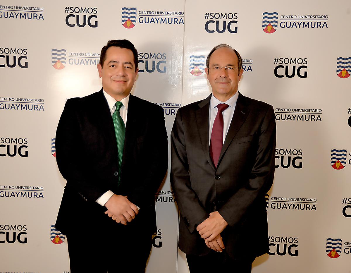 Carlos Borjas y José María Román.