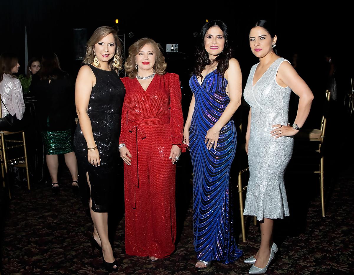 Sandra Matta, Maritza Lara, Claudia Kattán y Lizzeth Villatoro.