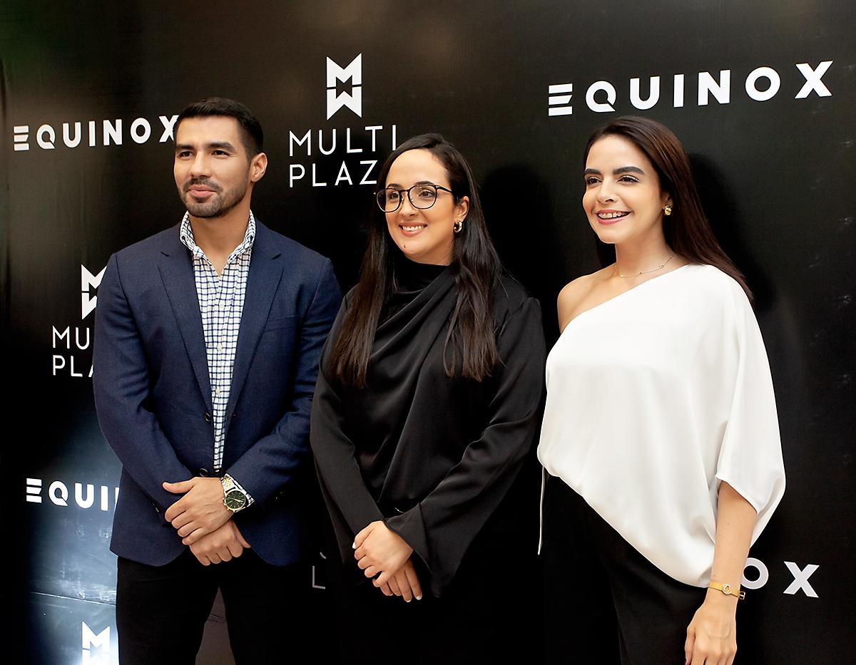 Ricardo Stout, Claudette Kattán y Ana Rico.