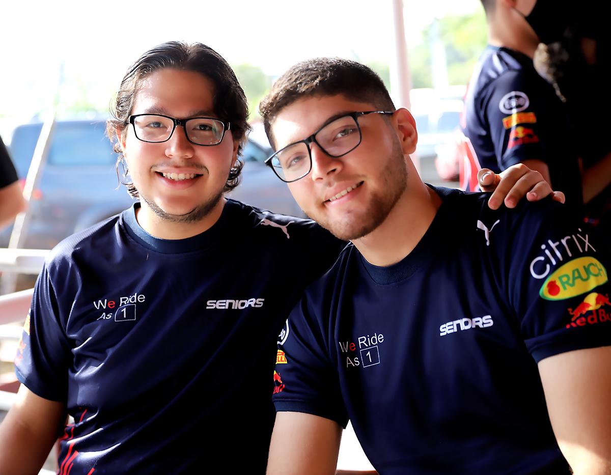 Miguel Matute y Fredi Valladares