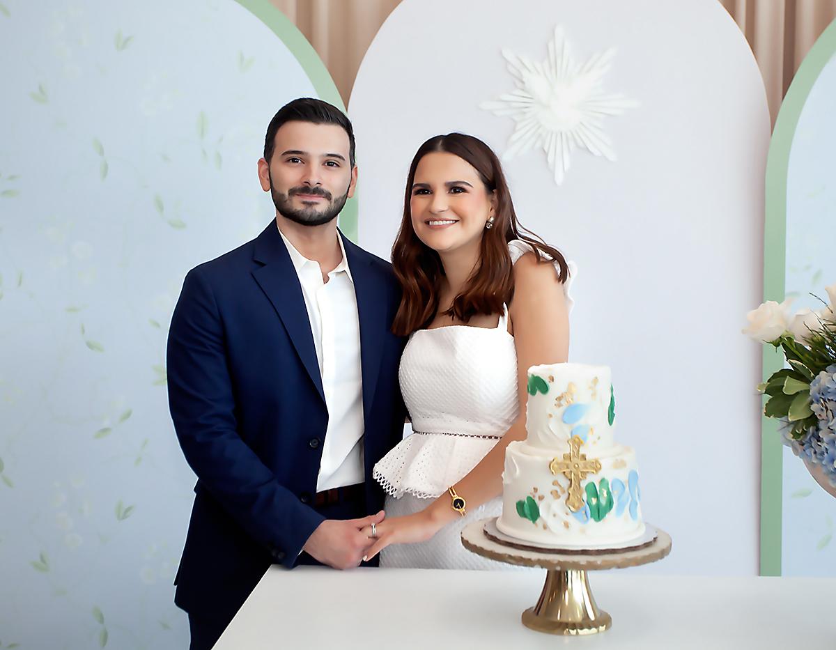 Daniel Zelaya y Elena Flores Gómez de Zelaya.
