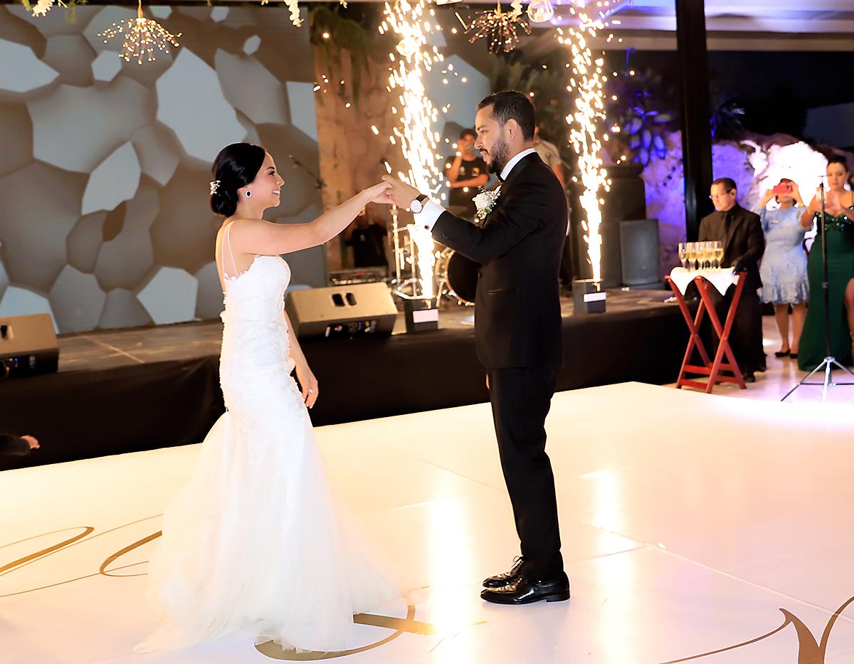 Así fue la boda de Michelle Clamer y Rolando Montero