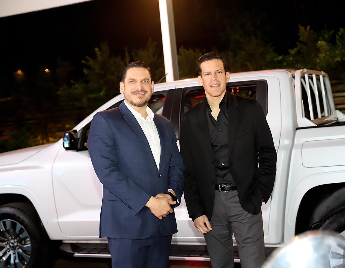 Jimmy Rodríguez y Luis Lara.