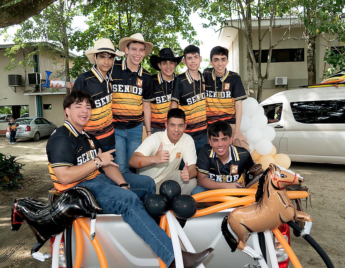 Omar Caballero, Moshé Cortés, David Castillo, Luis Reyes, Diego Colindres,