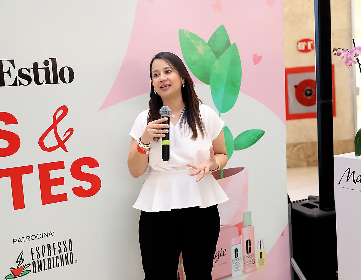 Lila Fúnez, representante de Mall Multiplaza.