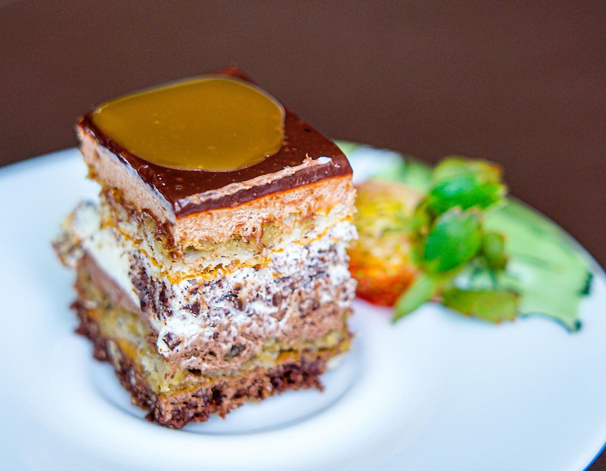 Mousse de chocolate.