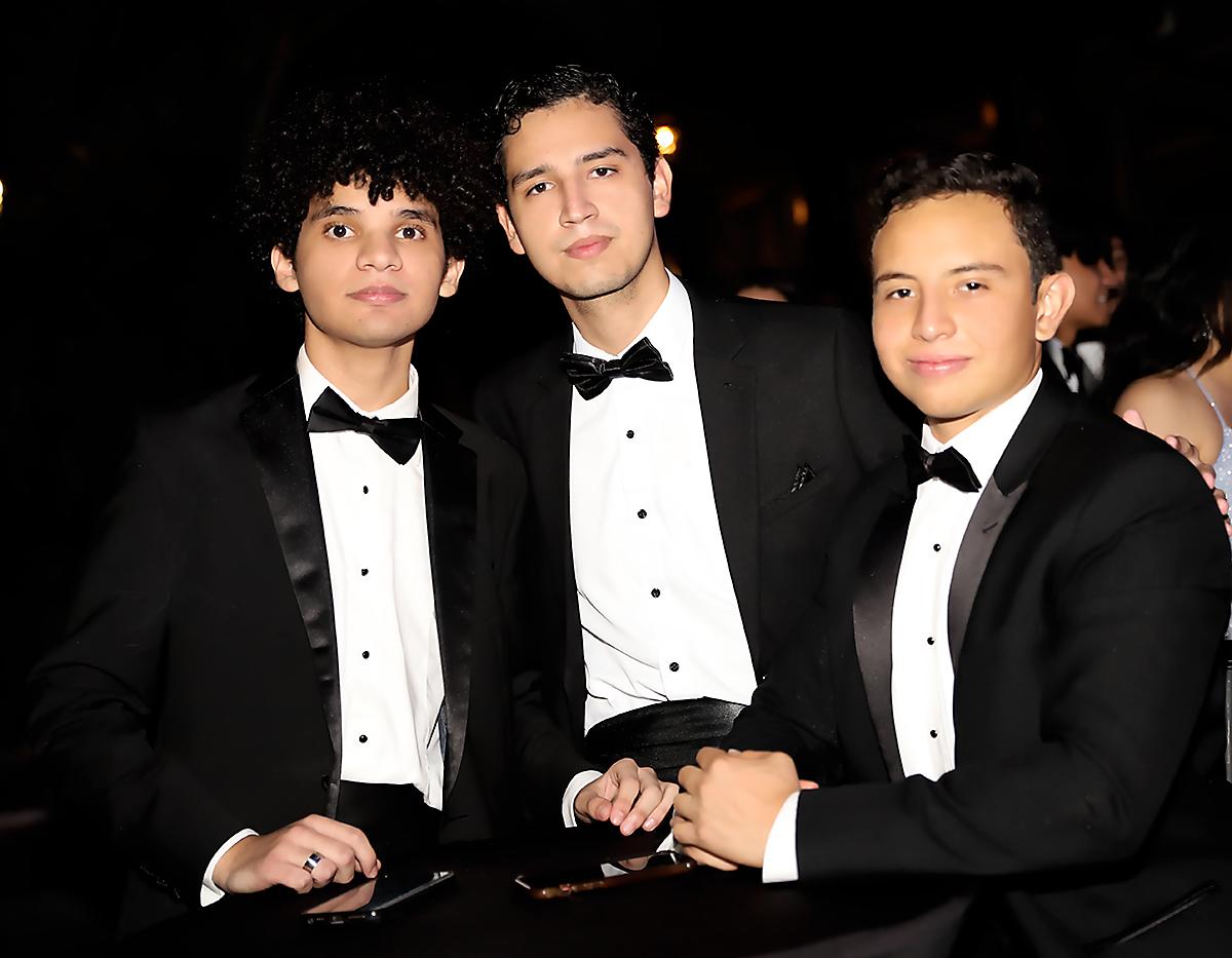 Javier Handal, Eduardo reyes y José Turcios