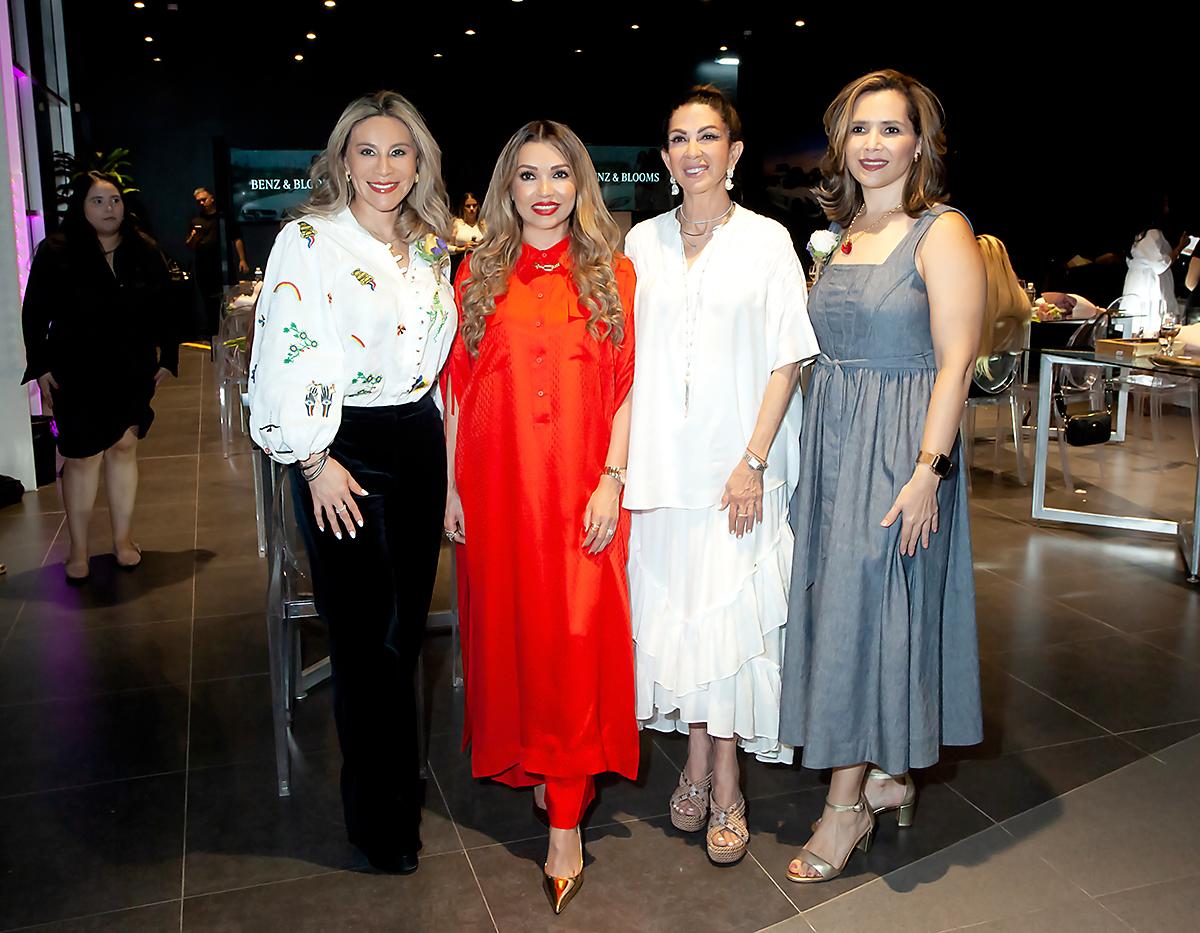 Dulce Dabalash, Marna Schmidt, Carmen Chahín y Dora Sandoval.