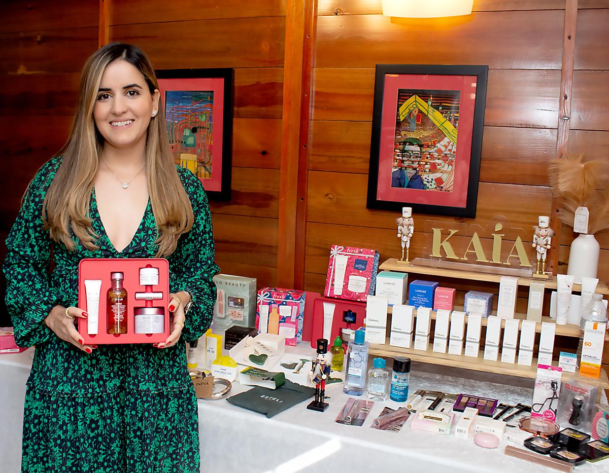 Lourdes Chinchilla, representante de la marca KAIA. 