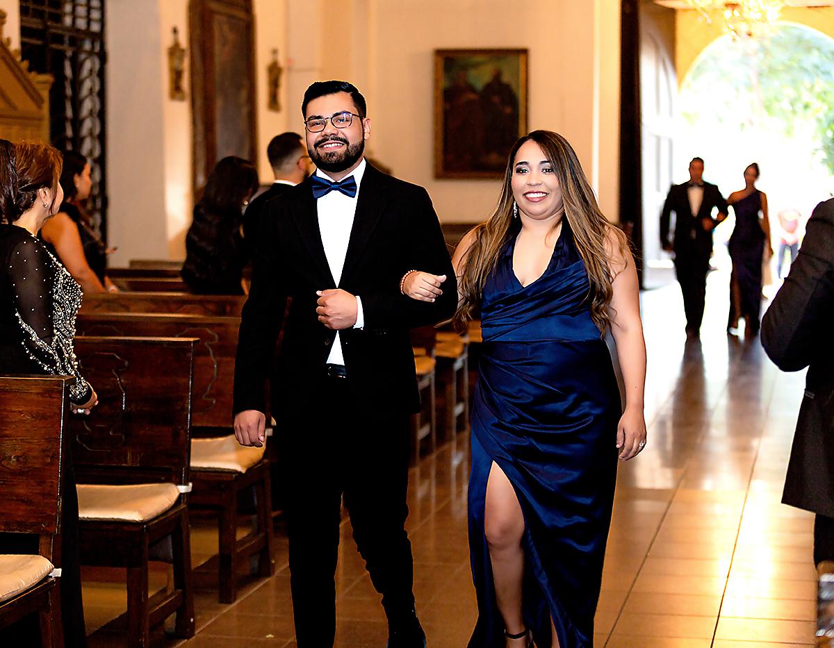 Kristian Izaguirre y Sigrid Lazo.
