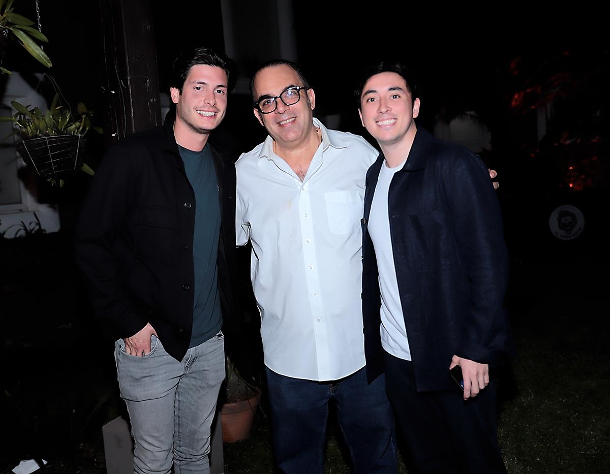 Felipe González, Fernando Lama y Sebastián Montenegro.