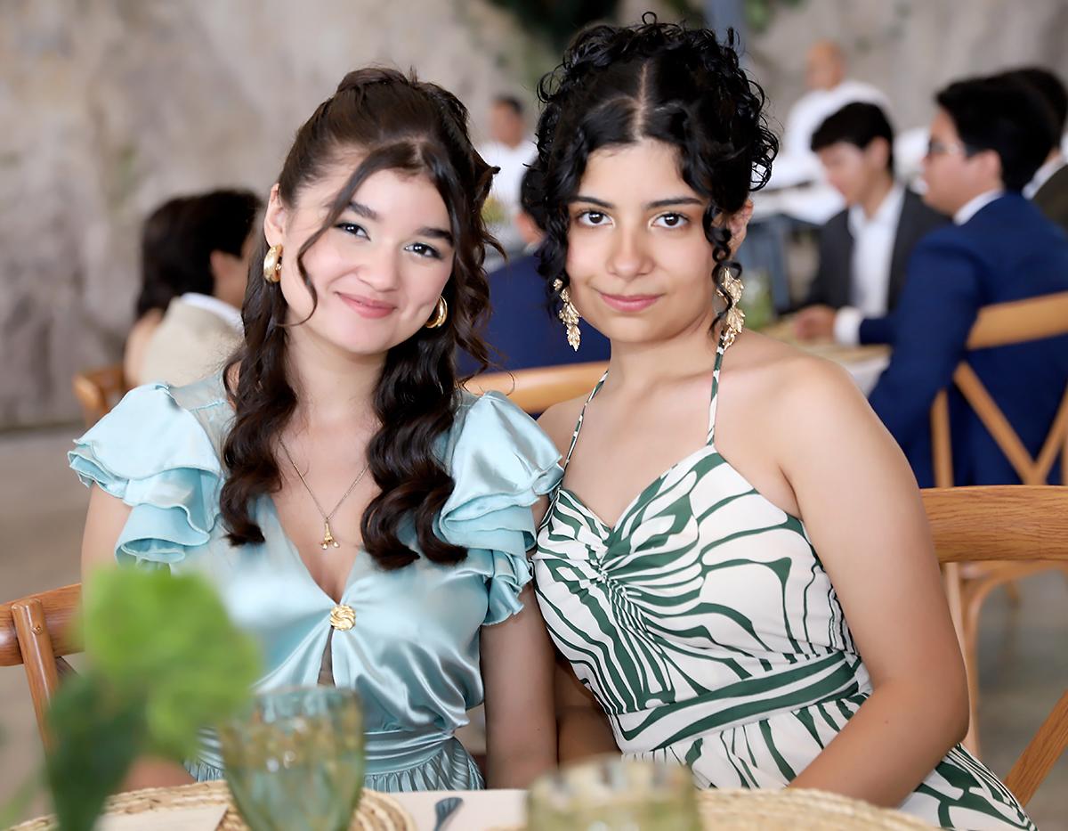 Camila Solomón y María Celeste Verdial. Camila Solomón y María Celeste Verdial.