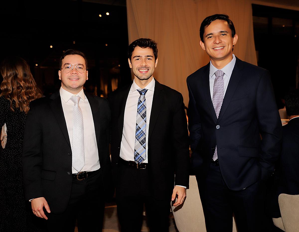 Ricardo López, Ricardo Cantero y Rafael Arévalo