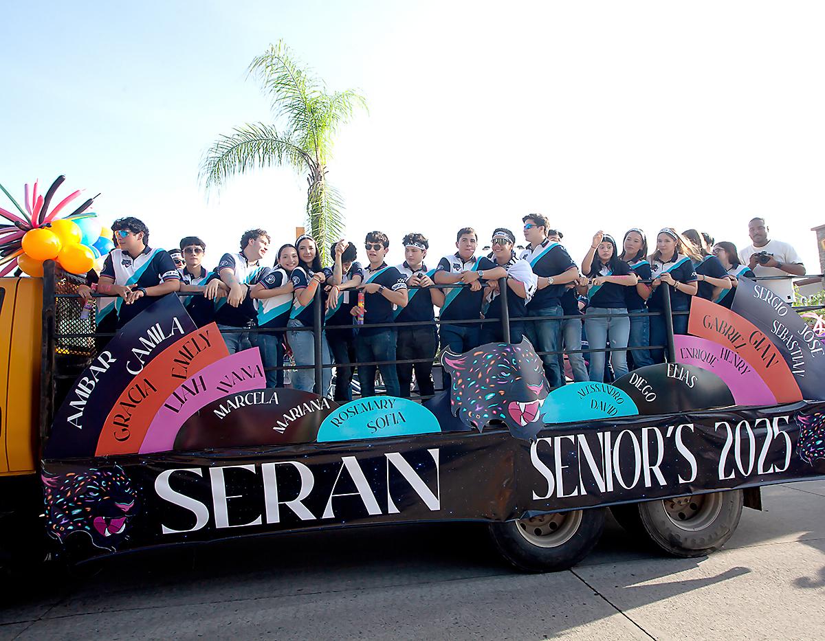 Caravana de los senior de Seran School.