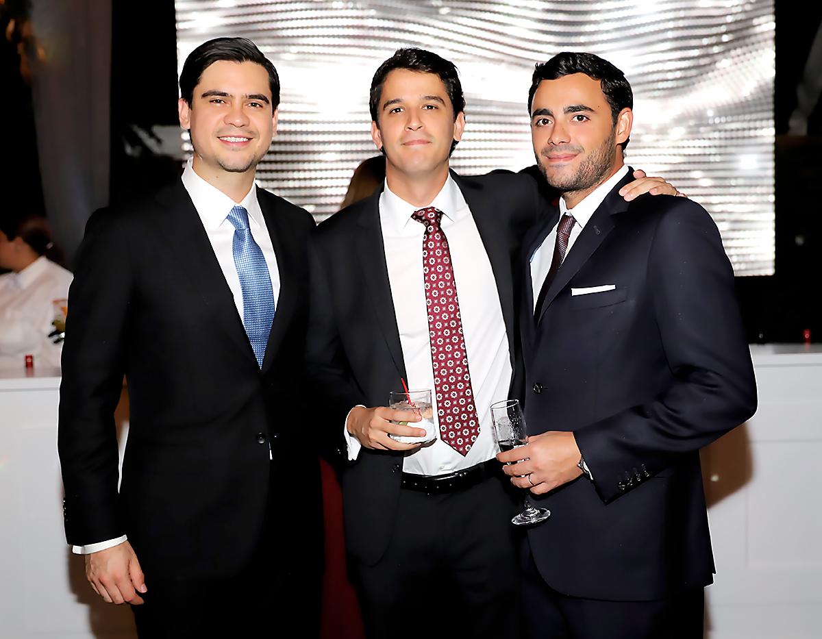Obe Lopez, Jose Méndez y Alberto Sikaffy