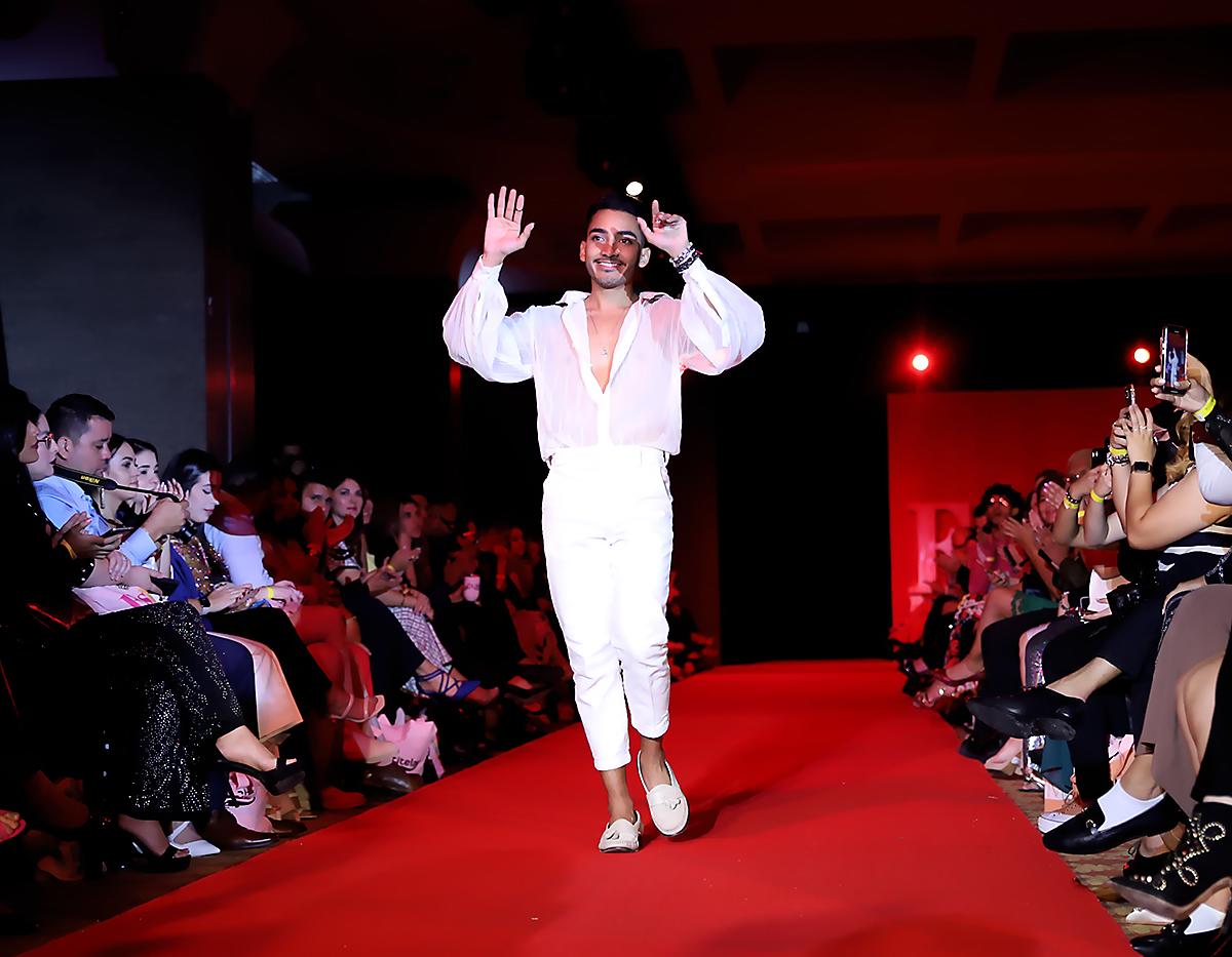 Abraham Pacgeco presentó su primera colección en Estilo Moda 2022, presentado por Miller Genuine Draft