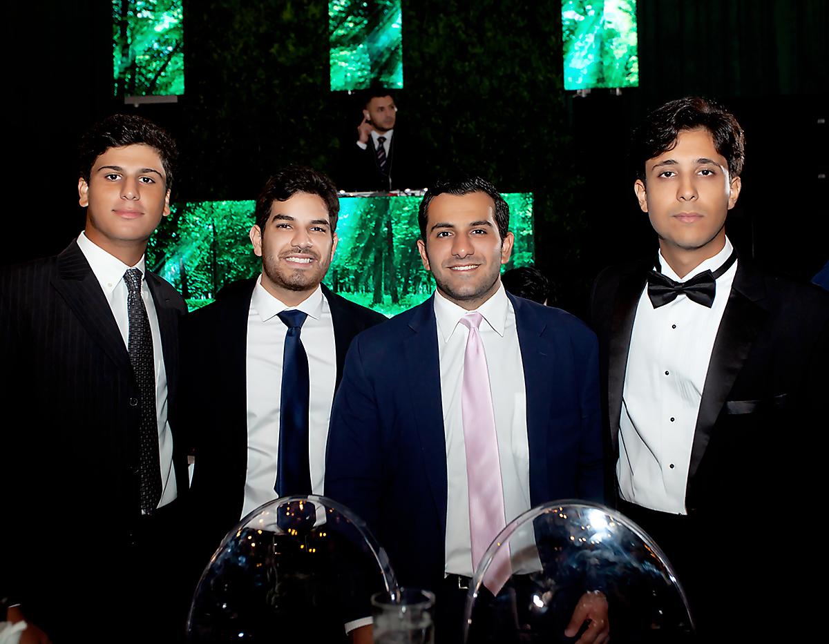 Juan Diego Boadla, Emiliano Garza, Antón Faraj y Juan Boadla.