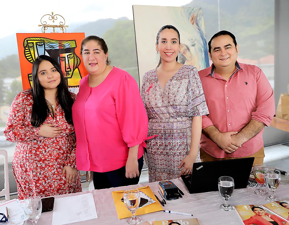 Diana Martínez, Mate Canahuati, Gabriela Berlioz y Yaret Calderón.