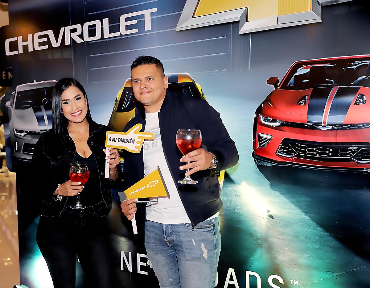 Claudia Díaz y Daniel Orellana.