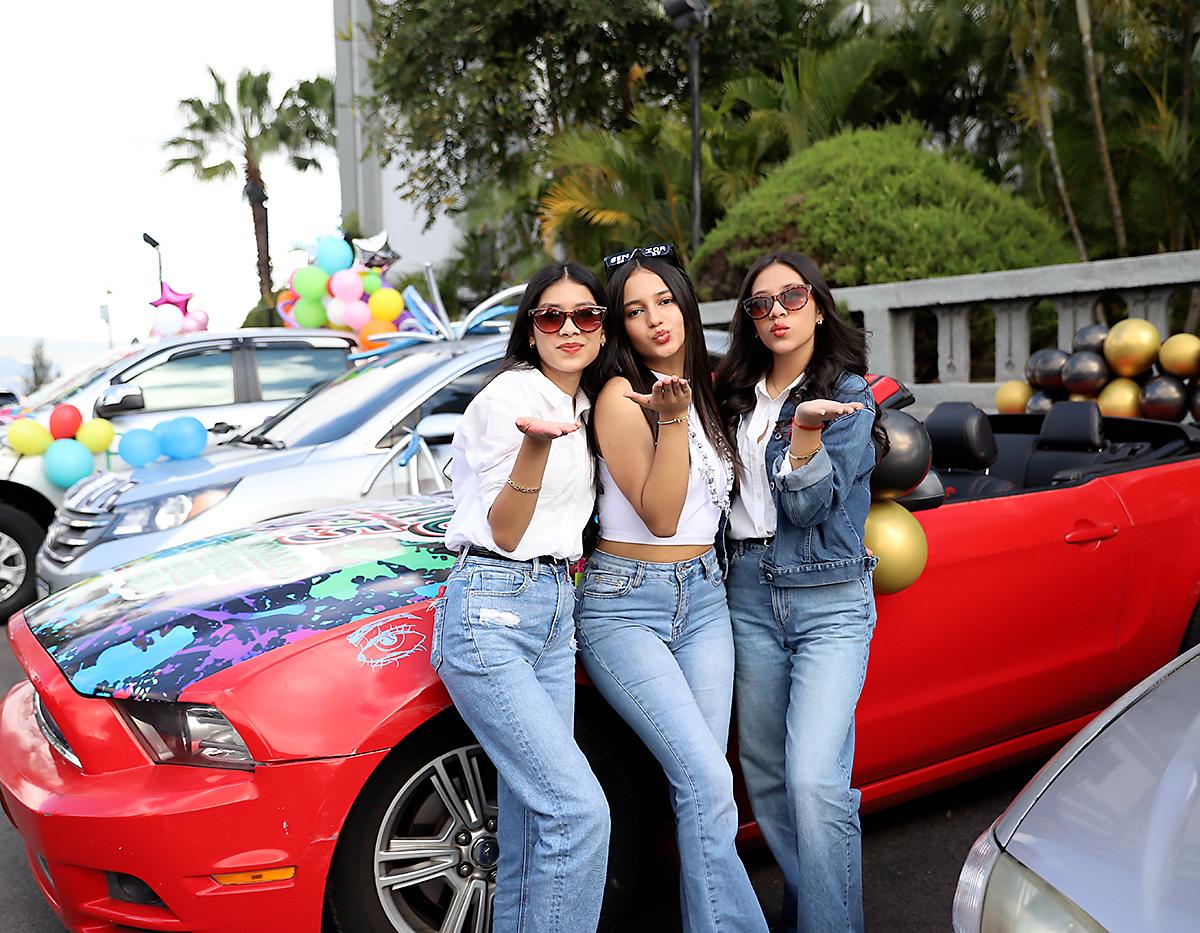Fernanda Aguilar, Alejandra Aguilar y Dirieth Blandin
