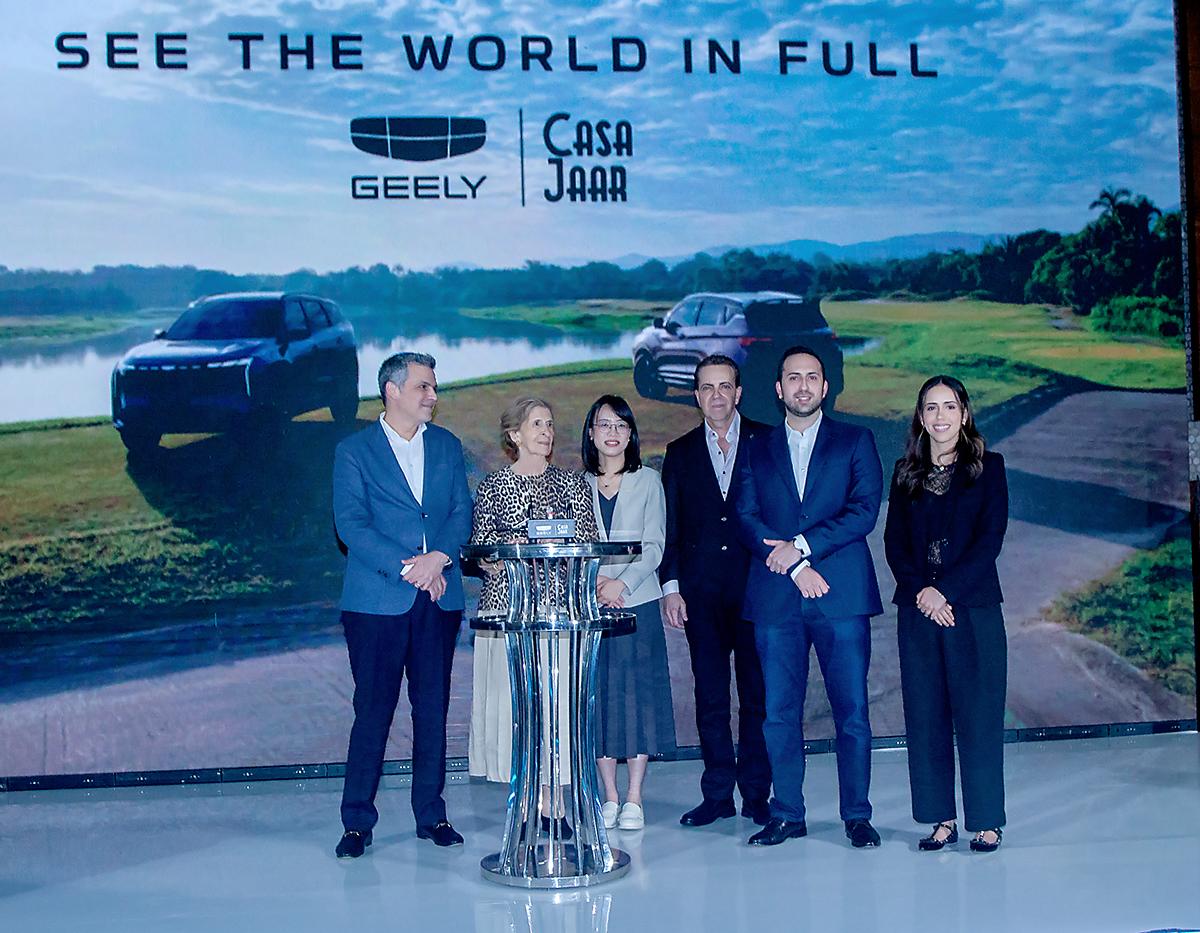 Casa Jaar presenta tres modelos insignia de Geely