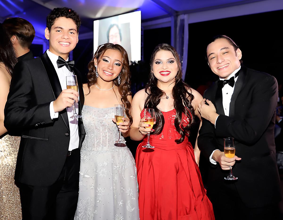 Elías López, Raquel García, Gloria montes y Hugo Sierra