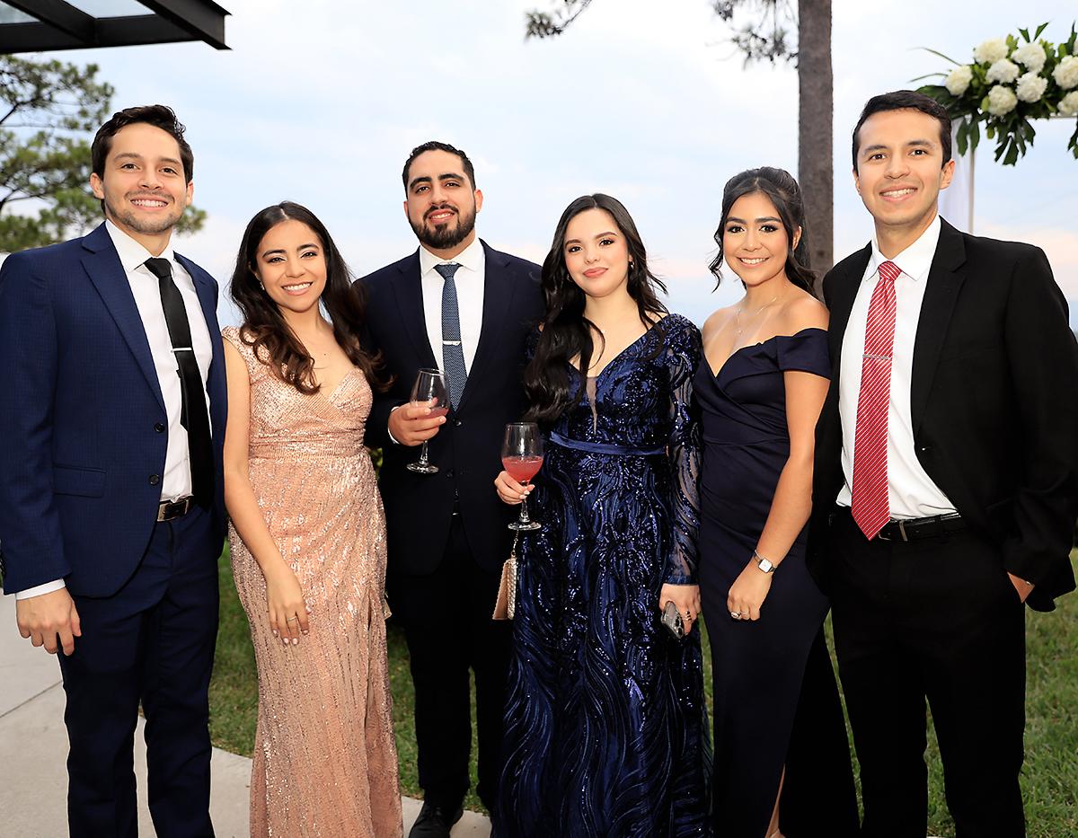 Así fue la boda de Michelle Clamer y Rolando Montero