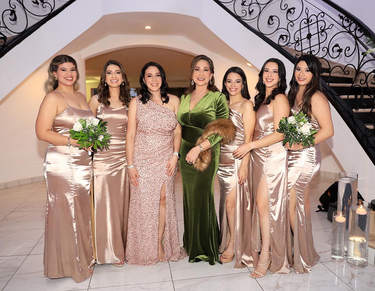 Así fue la boda de Michelle Clamer y Rolando Montero